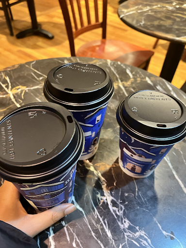 Picture of three caffè Nero cups