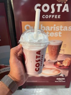 blueberry bubble frappe