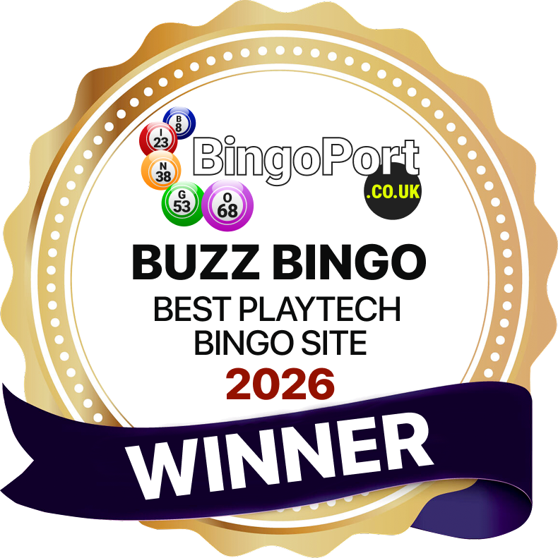 BingoPort.co.uk 2026 Award for Best Playtech Bingo Site