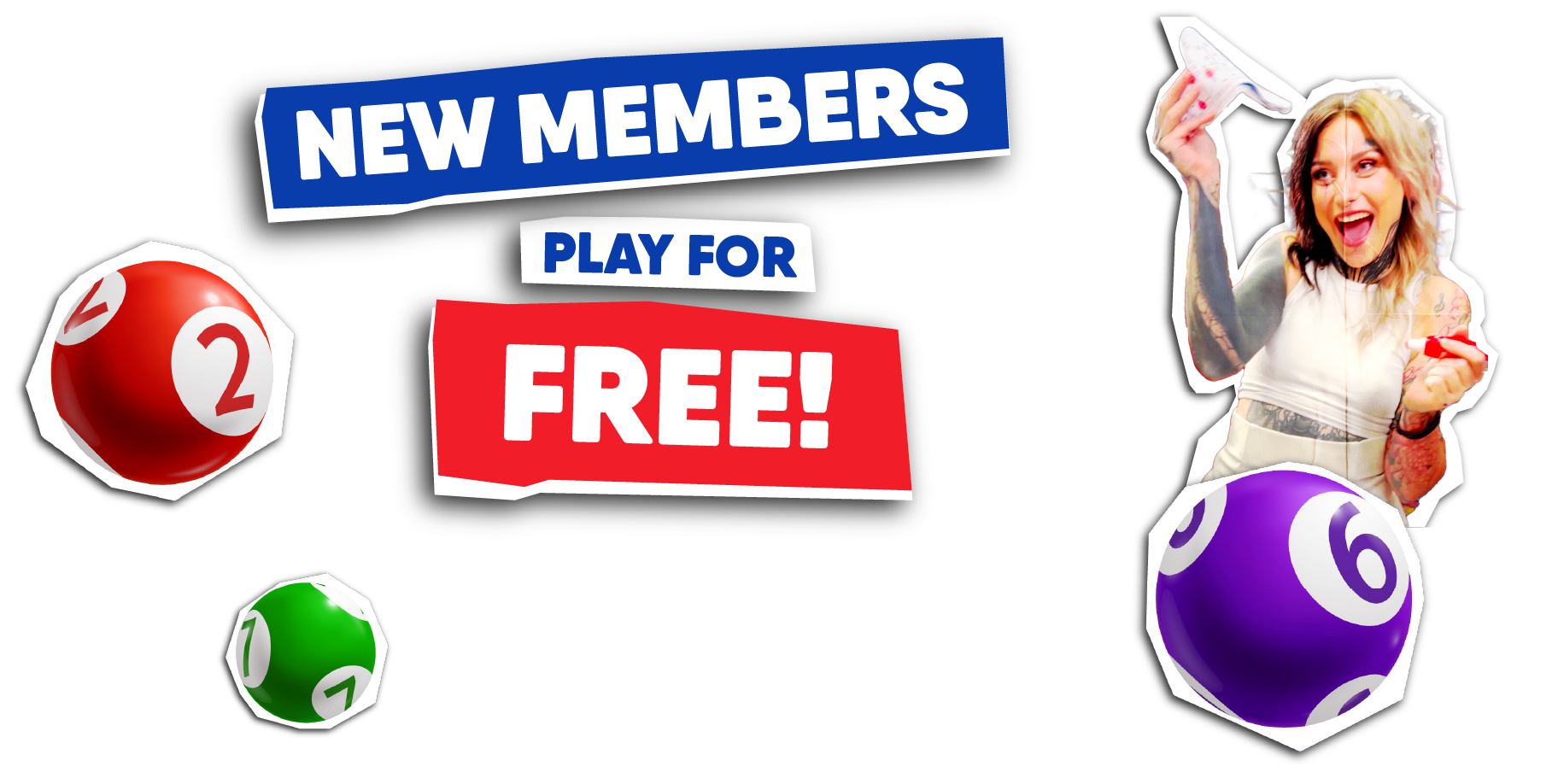 New Members play for free!